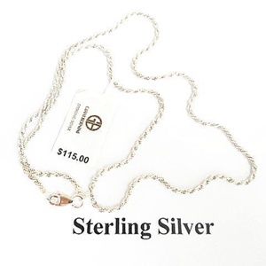 Giani Bernini sterling silver chain necklace